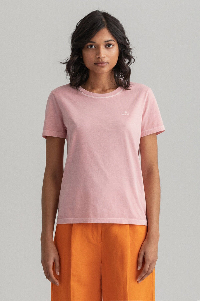 GANT Sunfaded T-Shirt - Preppy Pink