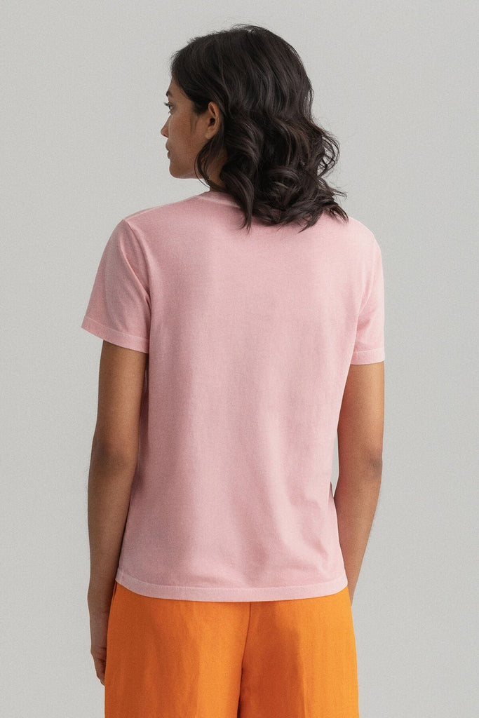 GANT Sunfaded T-Shirt - Preppy Pink
