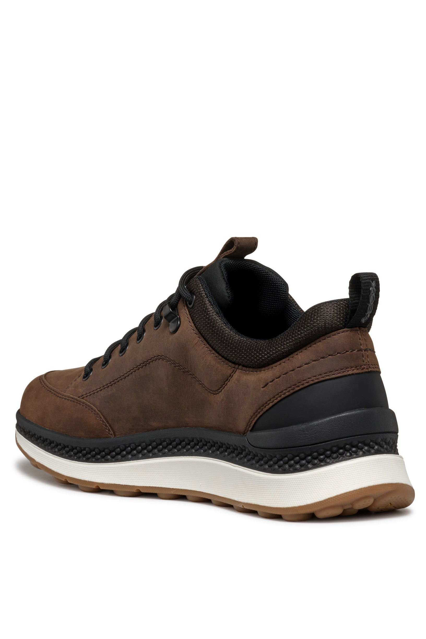 Geox Spherica Actif Waterproof Trainers Coffee/Black – Potters