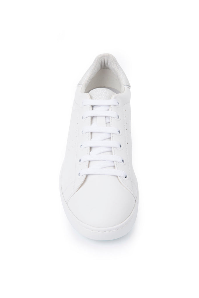 Geox Womens Jaysen Leather Trainers - Nappa