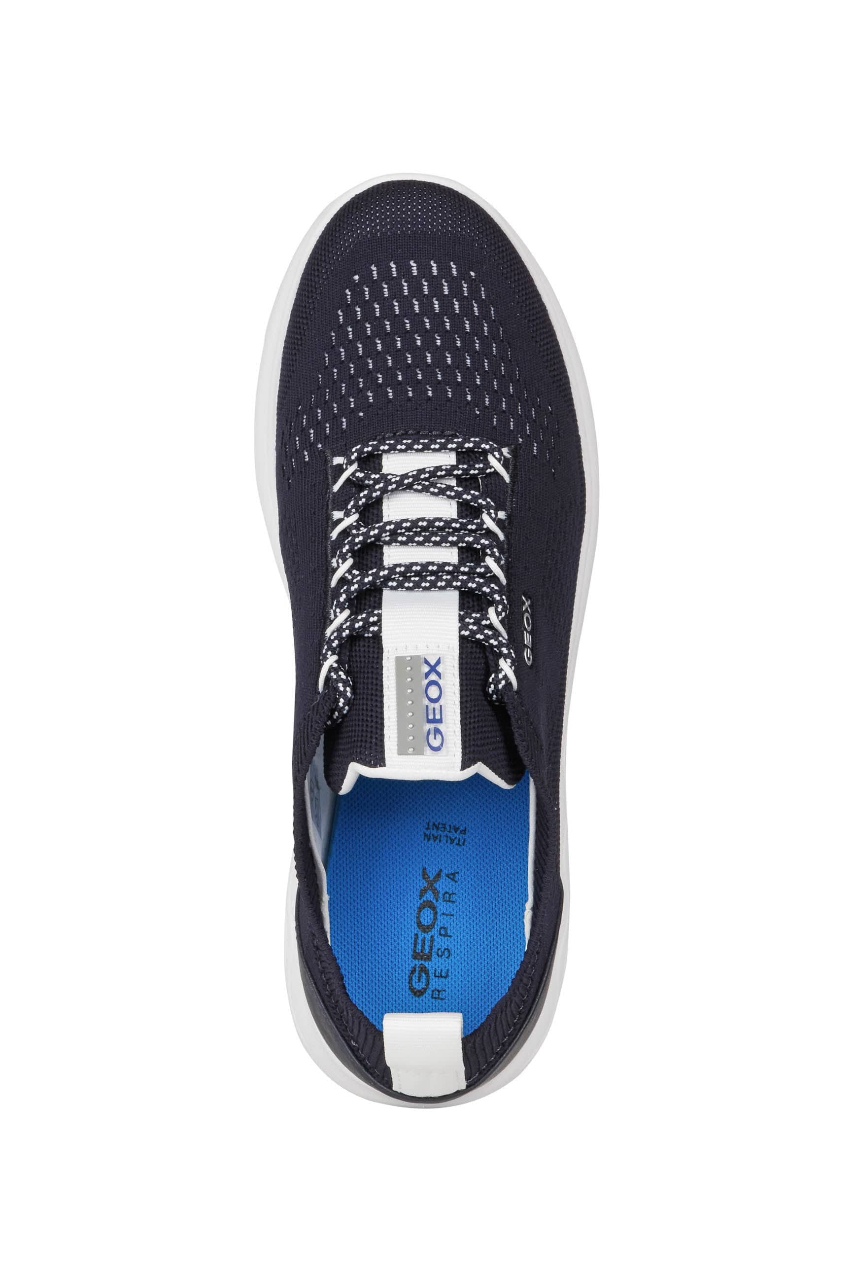 Geox Womens Spherica Trainers - Navy