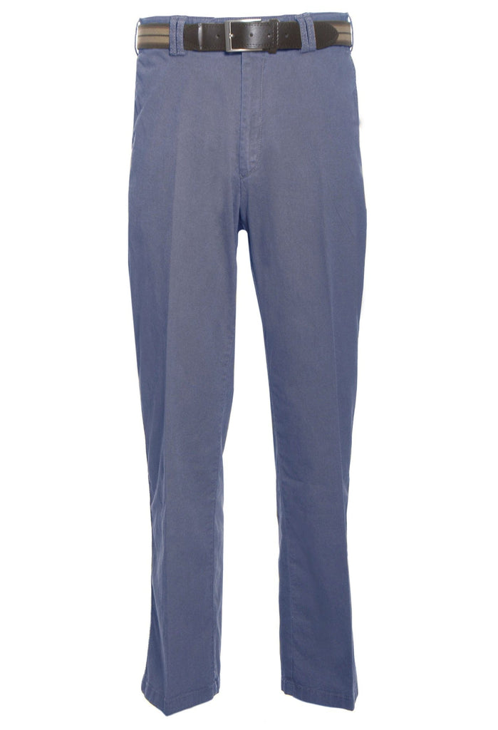 Gurteen Longford Chino Trousers - Airforce Blue