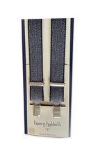 Hunt & Holditch Chevron 25mm Clip Braces - Navy 2117_NAVY_OS