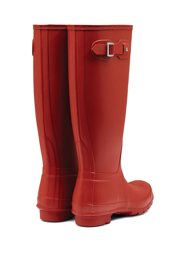 Hunter Womens Original Tall Boot - Military Red