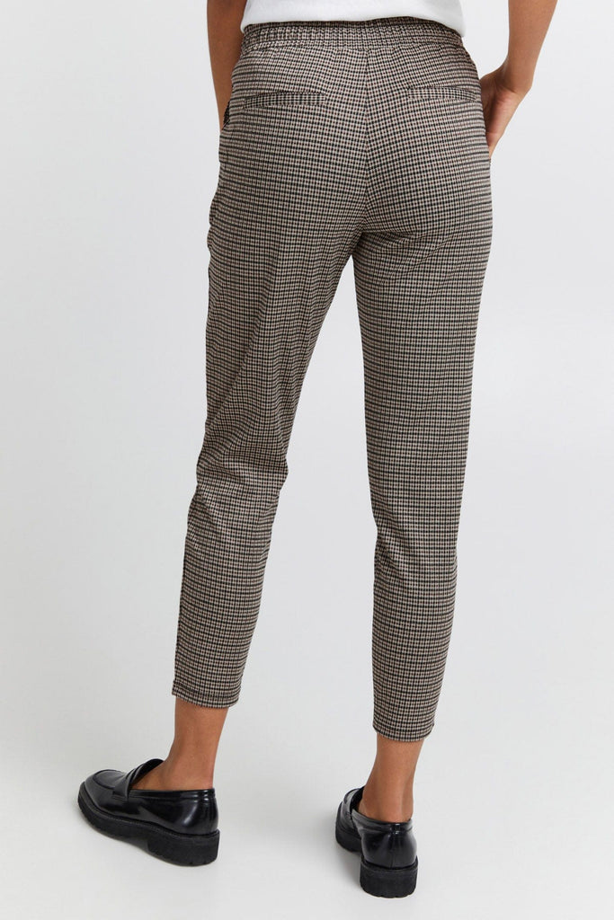 Ichi Kate Chameleon Jersey Trousers - Nomad