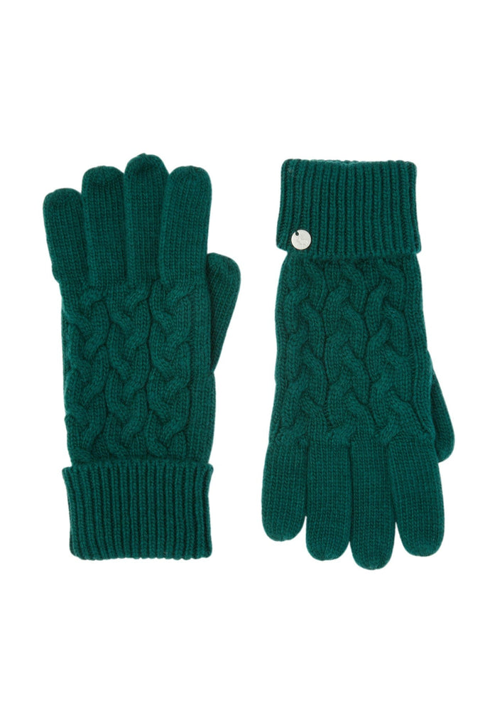 Joules Elena Cable Glove - Teal 217829_TEAL_OS