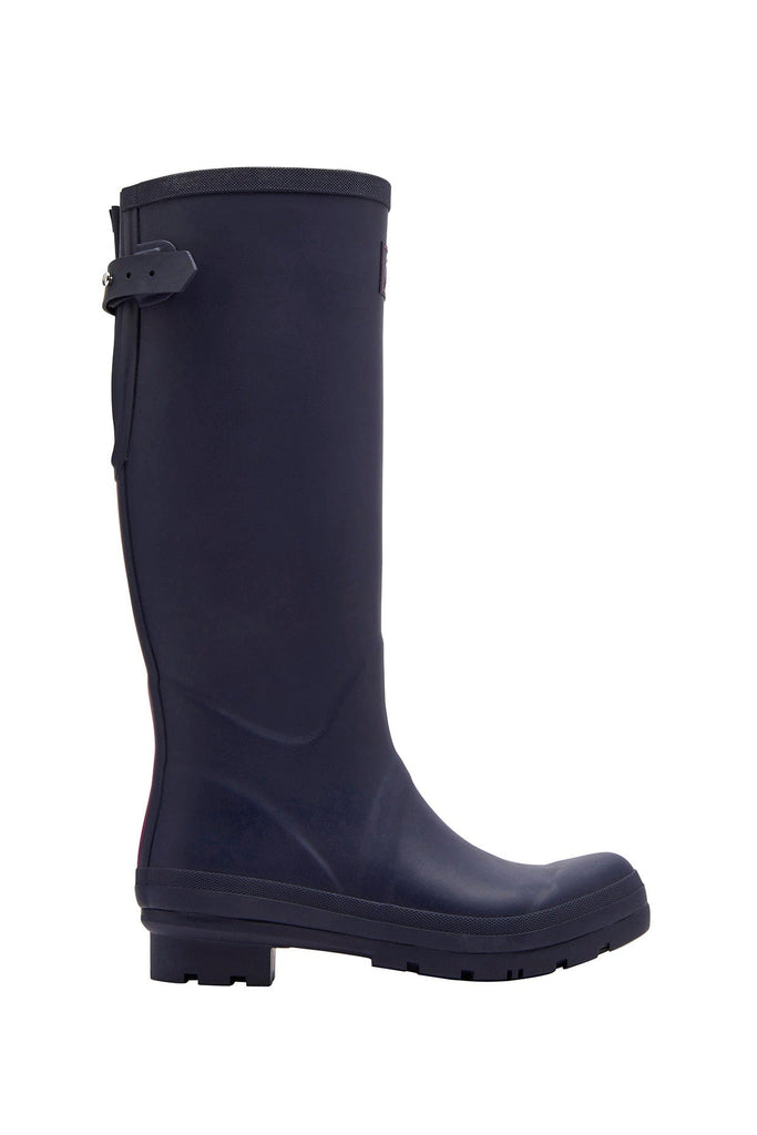 Joules Field Wellies with Adjustable Back Gusset - French Navy