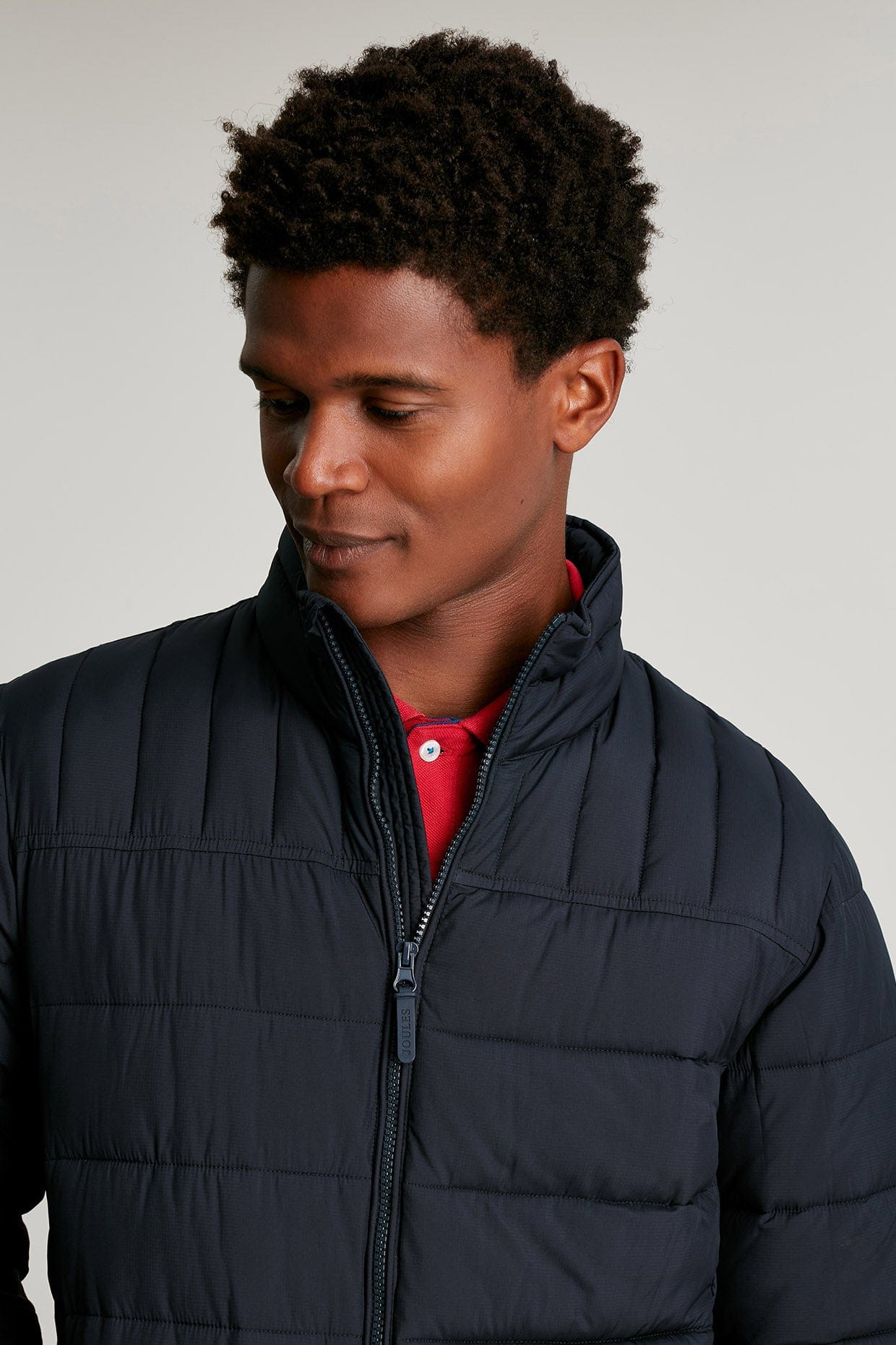 Joules Go To Padded Jacket - Marine Navy – Potters of Buxton