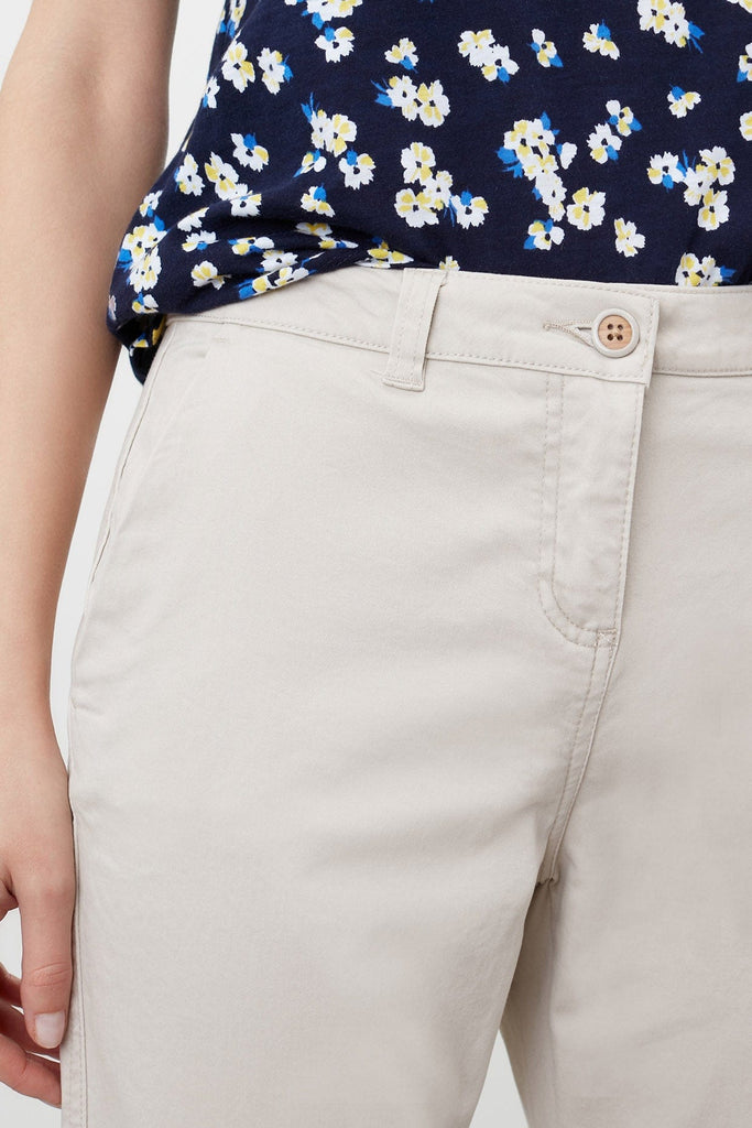 Joules Hesford Cropped Chinos - Ivory