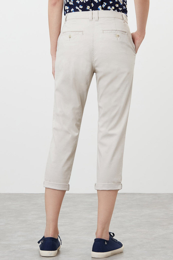 Joules Hesford Cropped Chinos - Ivory