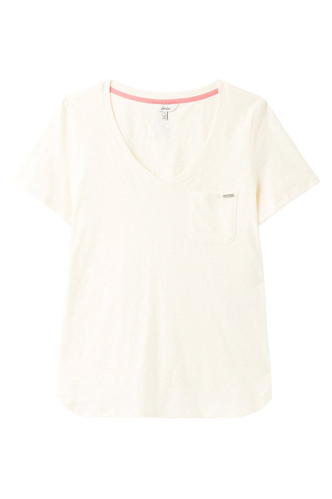 Joules Melissa Pyjama T-Shirt - Cream