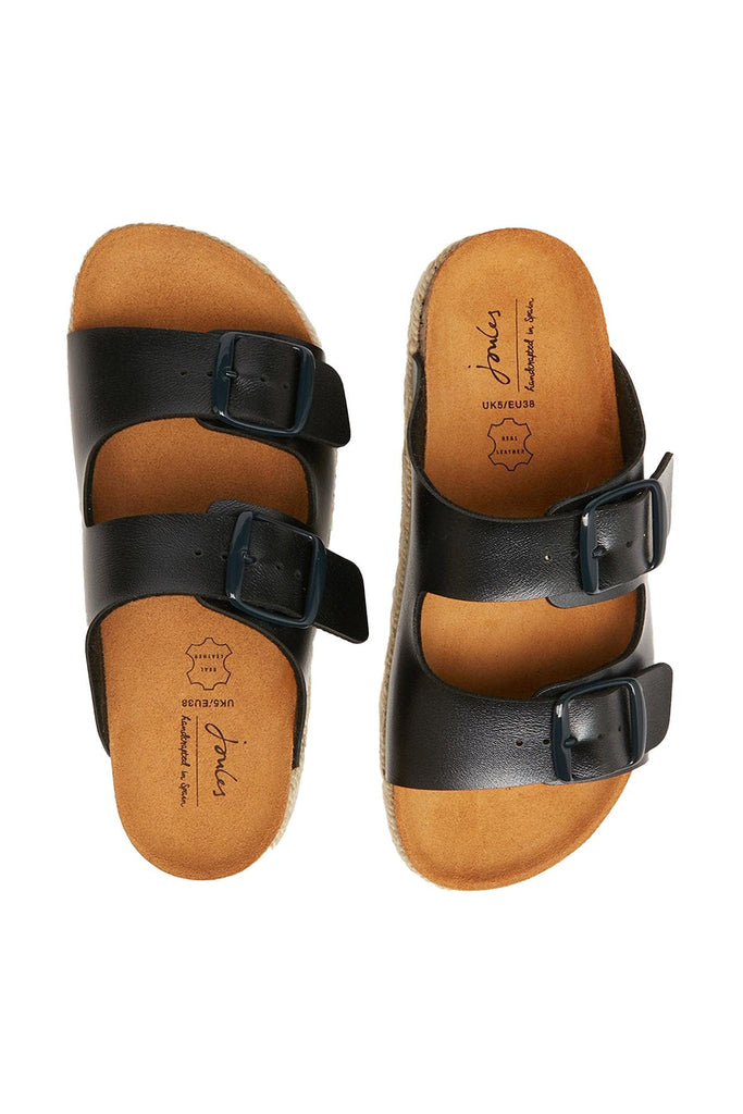 Joules Reina Slider Sandals - Metallic