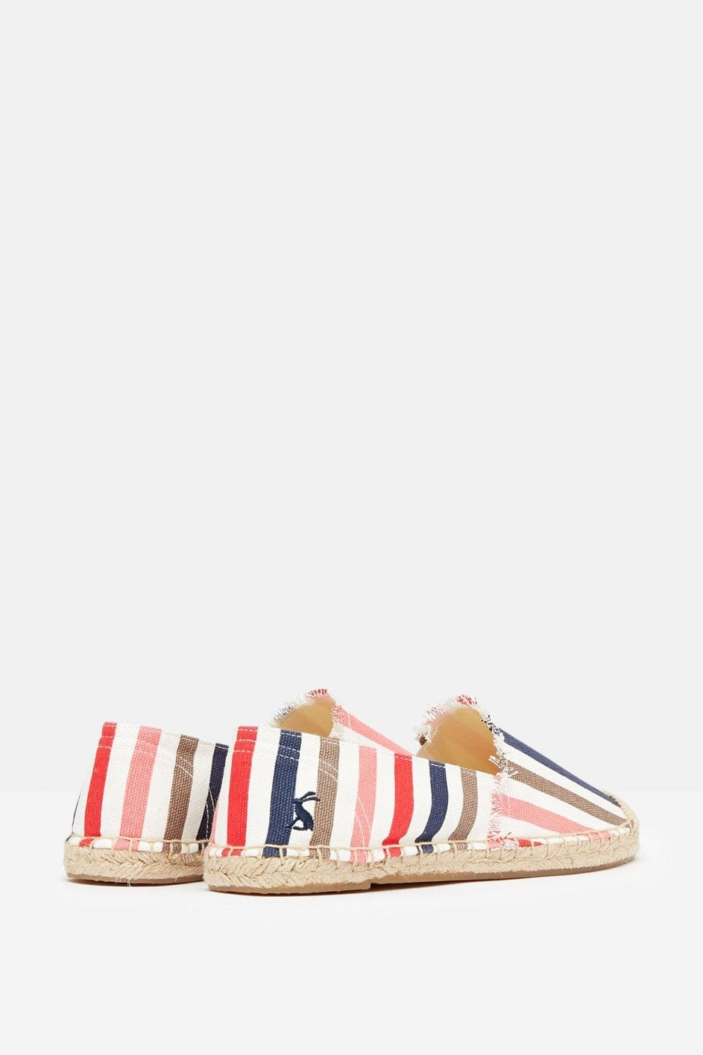 Joules Shelbury Espadrilles - Cream Stripe
