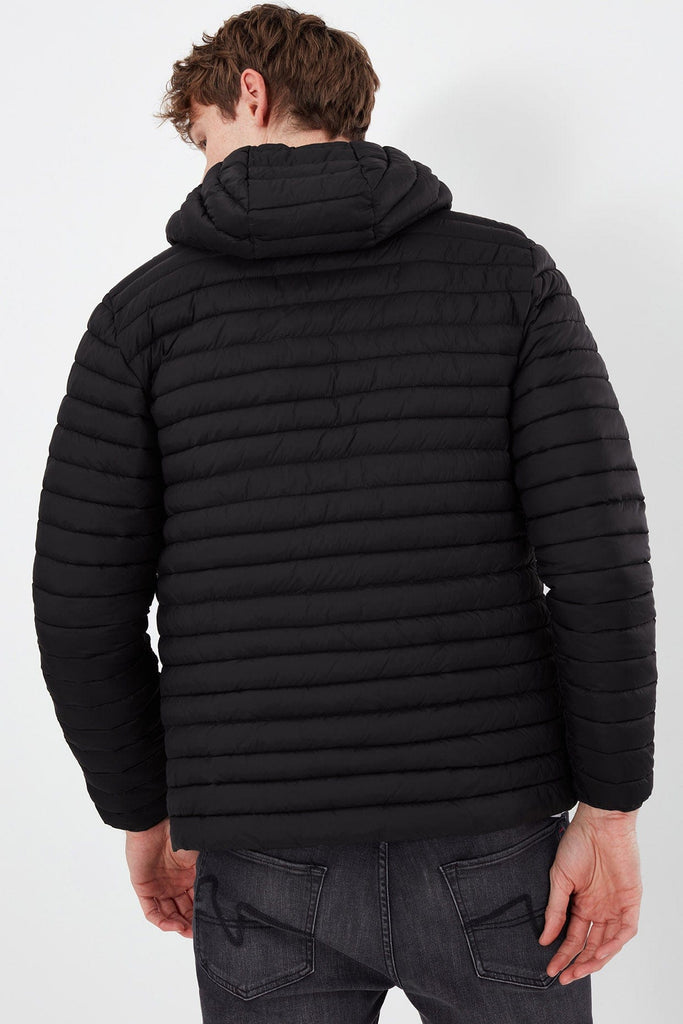 Joules Snug Showerproof Padded Jacket - Black