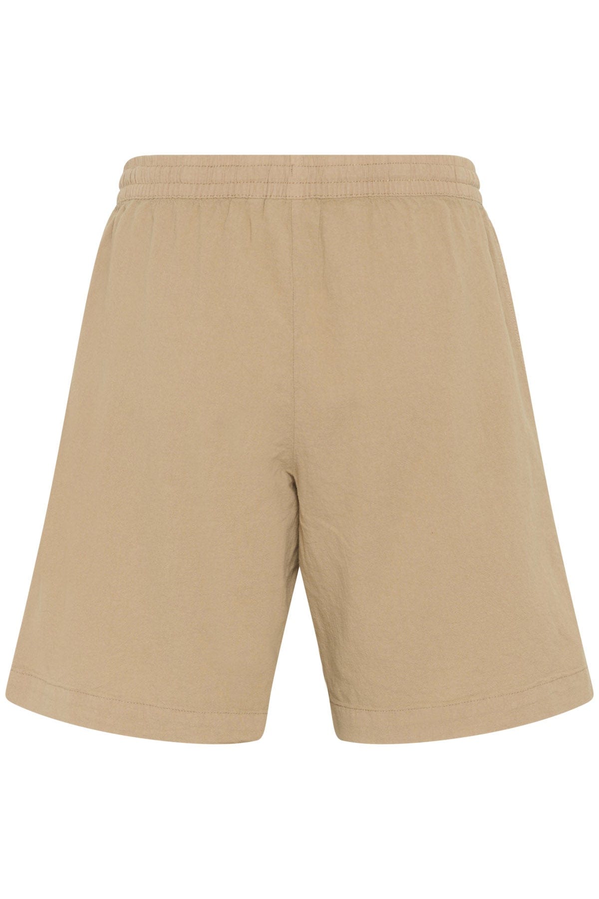 Kaffe Naya Cotton Elasticated Waist Shorts - Classic Sand