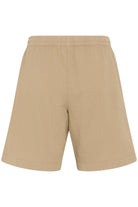 Kaffe Naya Cotton Elasticated Waist Shorts - Classic Sand