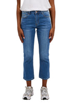 Kaffe Sinem Cropped Jeans - Medium Blue Denim