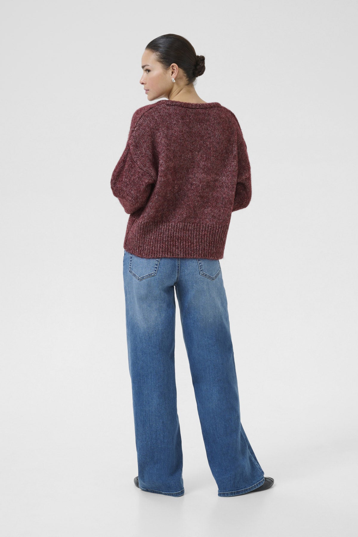 Kaffe Trina Jumper - Windsor Wine Melange