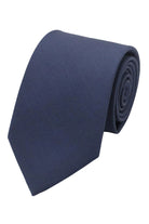 Lloyd Attree & Smith Fine Texture Tie - Navy T1896_1_OS