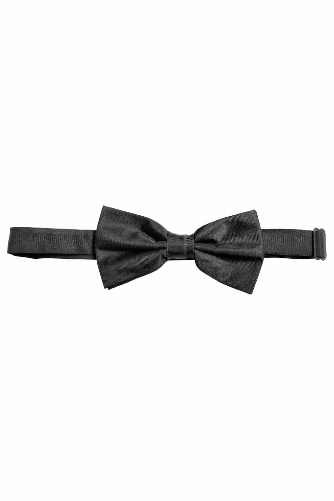 Lloyd Attree & Smith Fine Twill Bow Tie - Black BB9000_2_OS