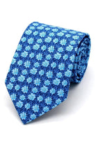 Lloyd Attree & Smith Liberty Peter Robert Cotton Tie - Blue LIBT91_1_OS