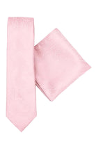 Lloyd Attree & Smith Paisley Tie and Pocket Square Set - Pink SET31_4_OS