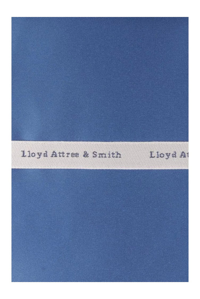 Lloyd Attree & Smith  Plain Satin Handkerchief - Blue TPH1848_2_OS