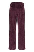 MAC Chiara Fluid Corduroy Trousers - Aubergine