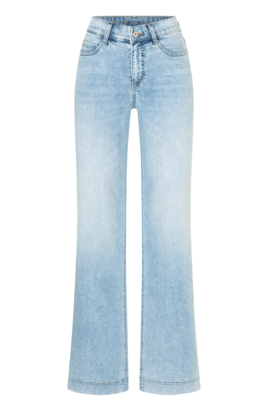 MAC Dream Wide Wonderlight Denim Jeans - Light Azure Blue
