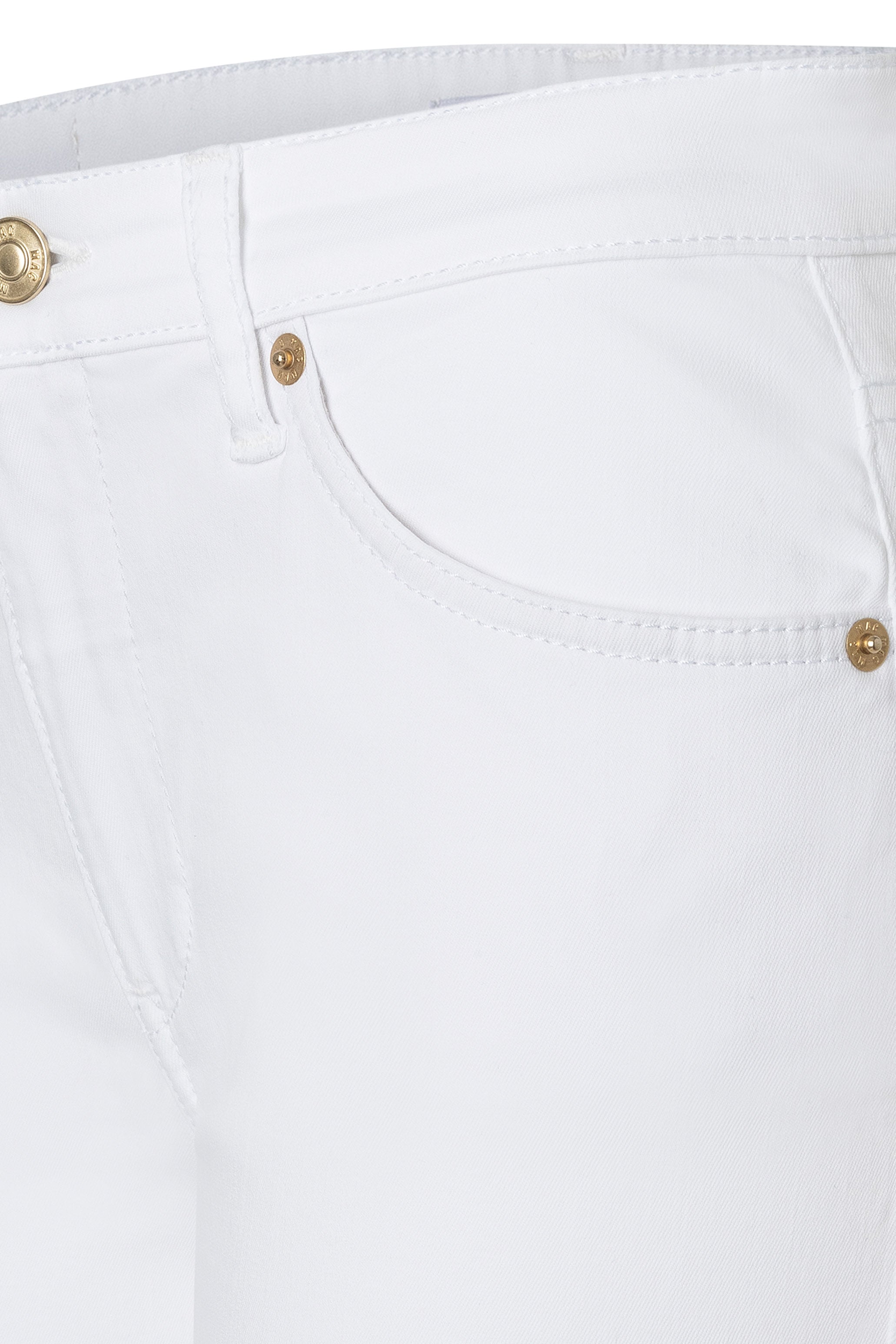 MAC Light Weight Denim Culotte - White Denim