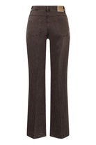 MAC Wide Authentic Stretch Denim Jeans - Brown Stone Wash