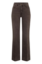 MAC Wide Authentic Stretch Denim Jeans - Brown Stone Wash