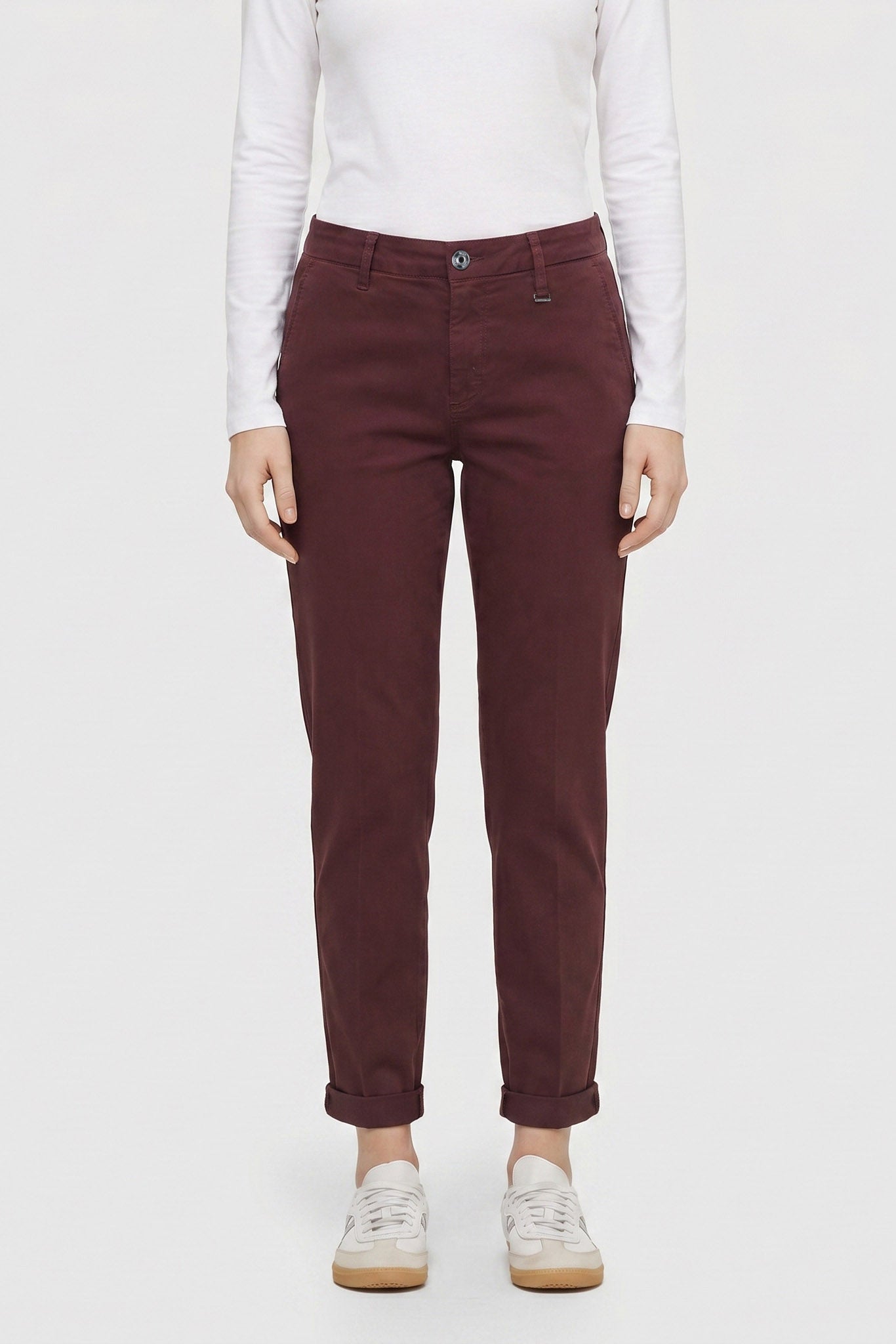 MAC Winter Turn Up Chinos - Smoky Purple