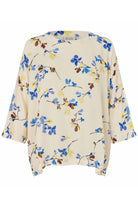 Masai Becca 3/4 Sleeve Top - Fog