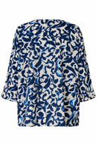 Masai Becca Printed Top - Ultramarine