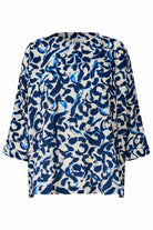 Masai Becca Printed Top - Ultramarine