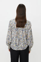 Masai Dionelle Floral Detail Blouse - Placid Blue