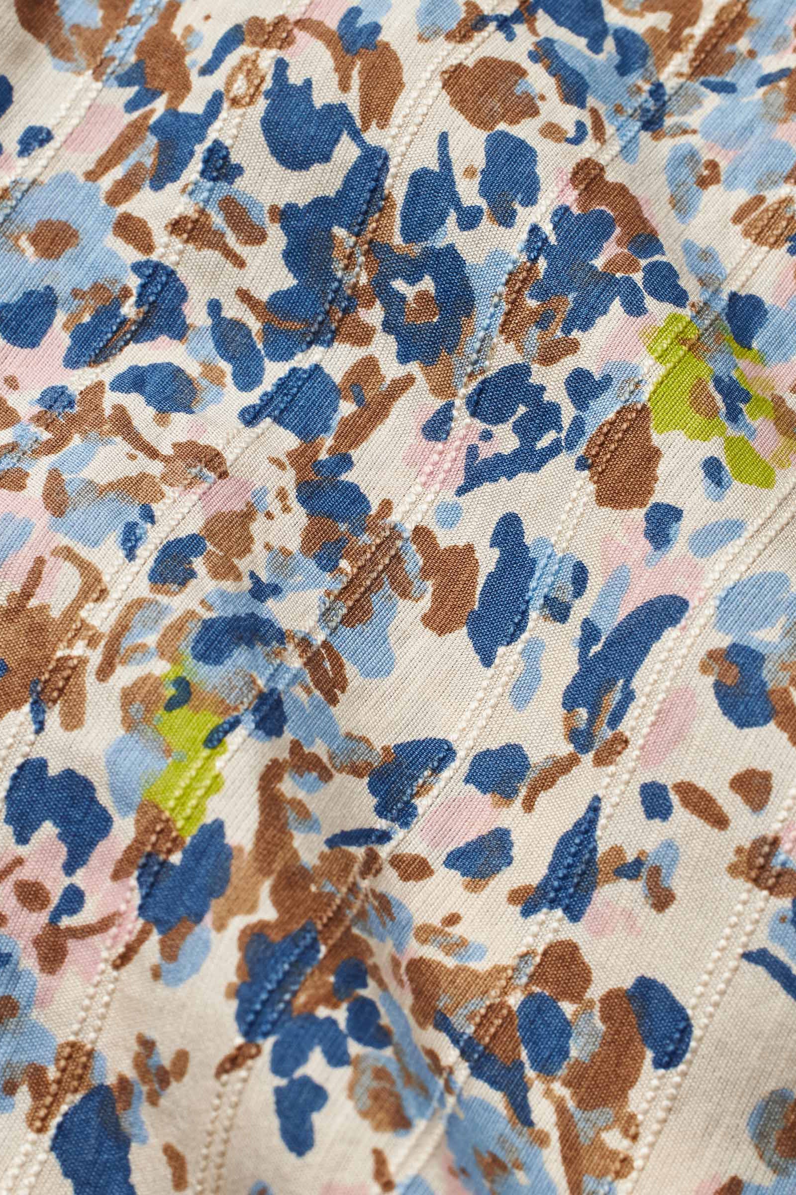 Masai Dionelle Floral Detail Blouse - Placid Blue