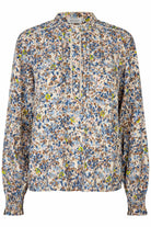 Masai Dionelle Floral Detail Blouse - Placid Blue