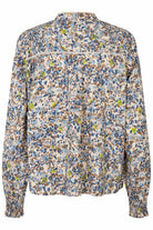 Masai Dionelle Floral Detail Blouse - Placid Blue