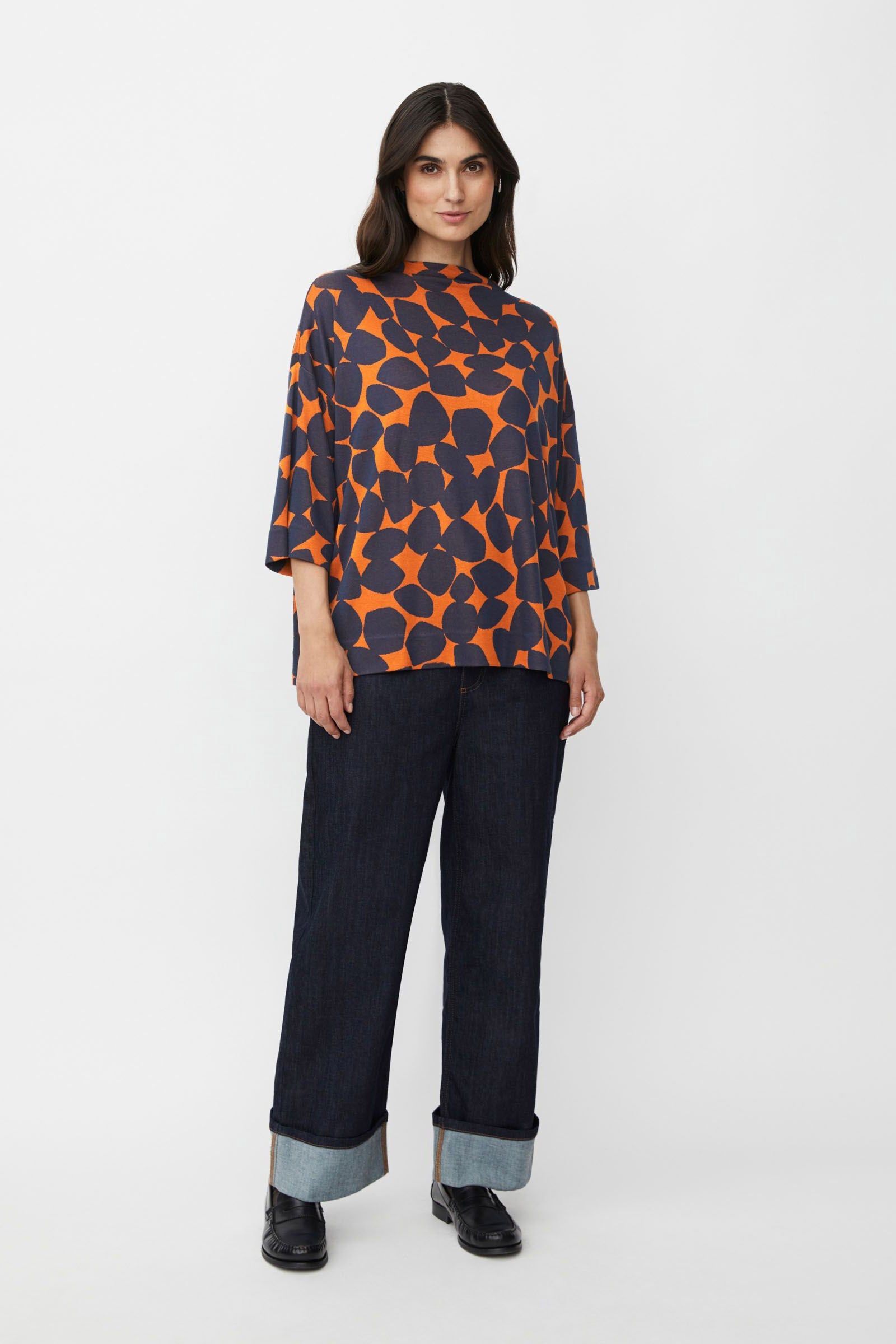 Masai Dovira Jersey Top - Autumnal