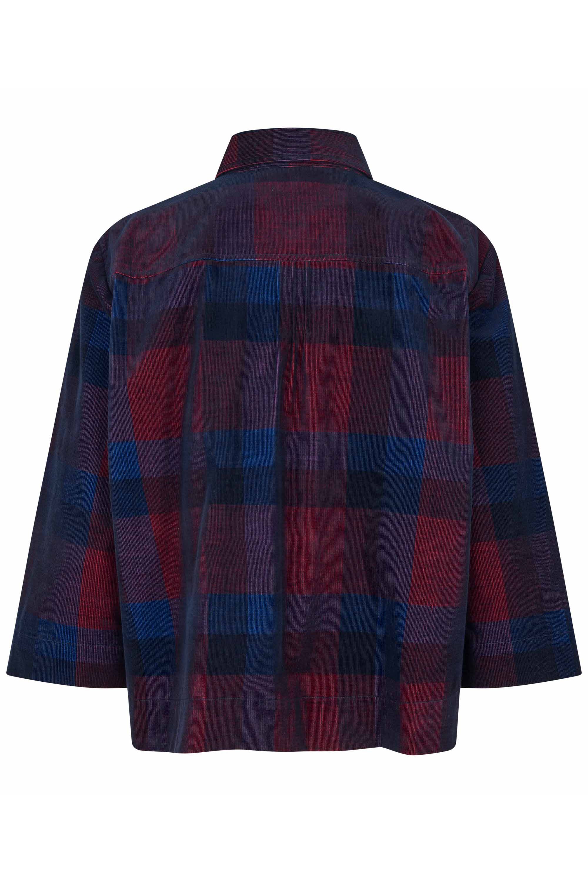 Masai Ibilisan Plaid Shirt - Dress Blue