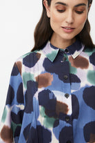 Masai Ibilisan Printed Shirt - Navy Blazer