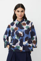 Masai Ibilisan Printed Shirt - Navy Blazer