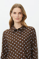Masai Ilonka Polka Dot Shirt - Slate Black