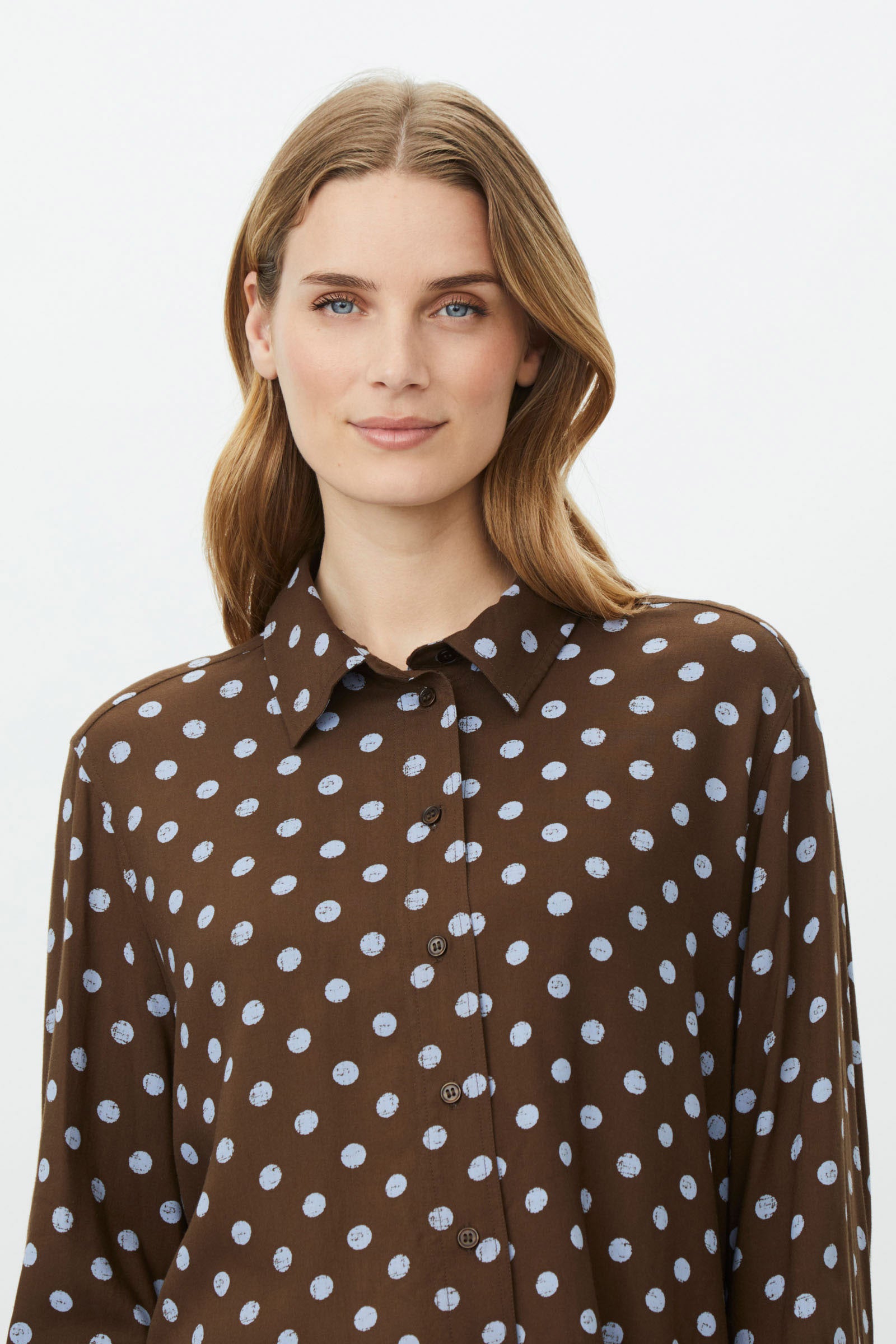 Masai Ilonka Polka Dot Shirt - Slate Black
