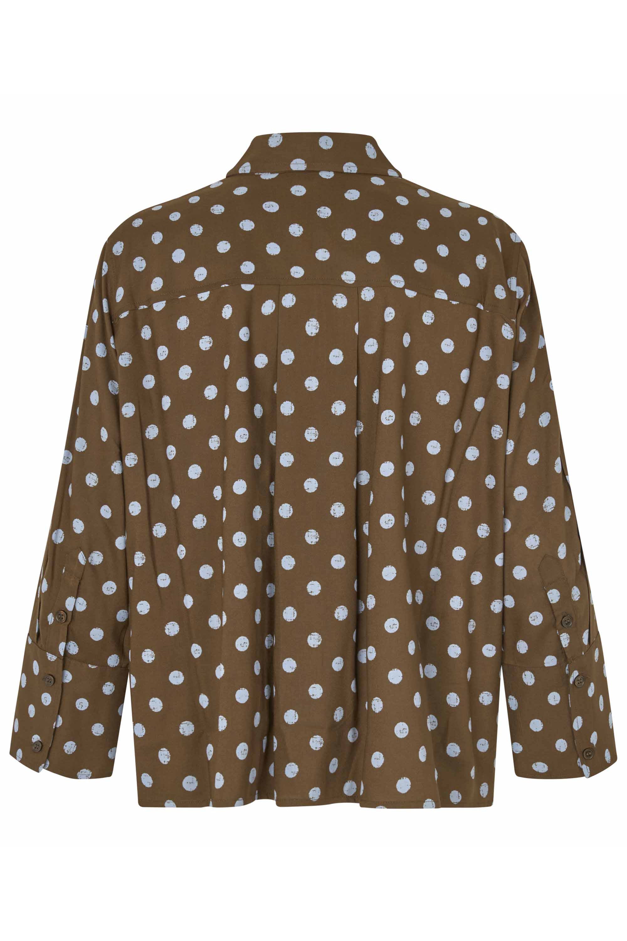 Masai Ilonka Polka Dot Shirt - Slate Black