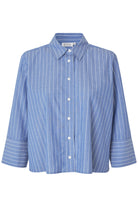 Masai Ilonka Stripe Shirt - Sargasso Sea