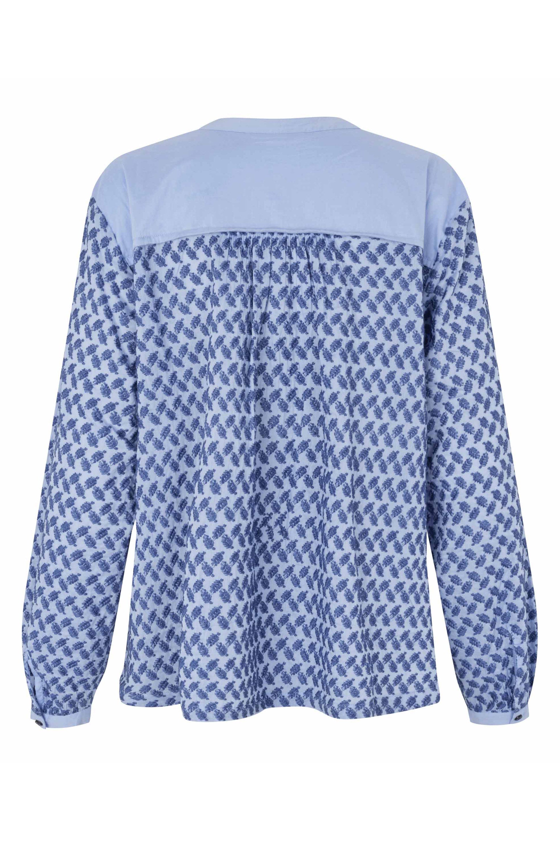 Masai Inegoa Embroidered Shirt - Placid Blue