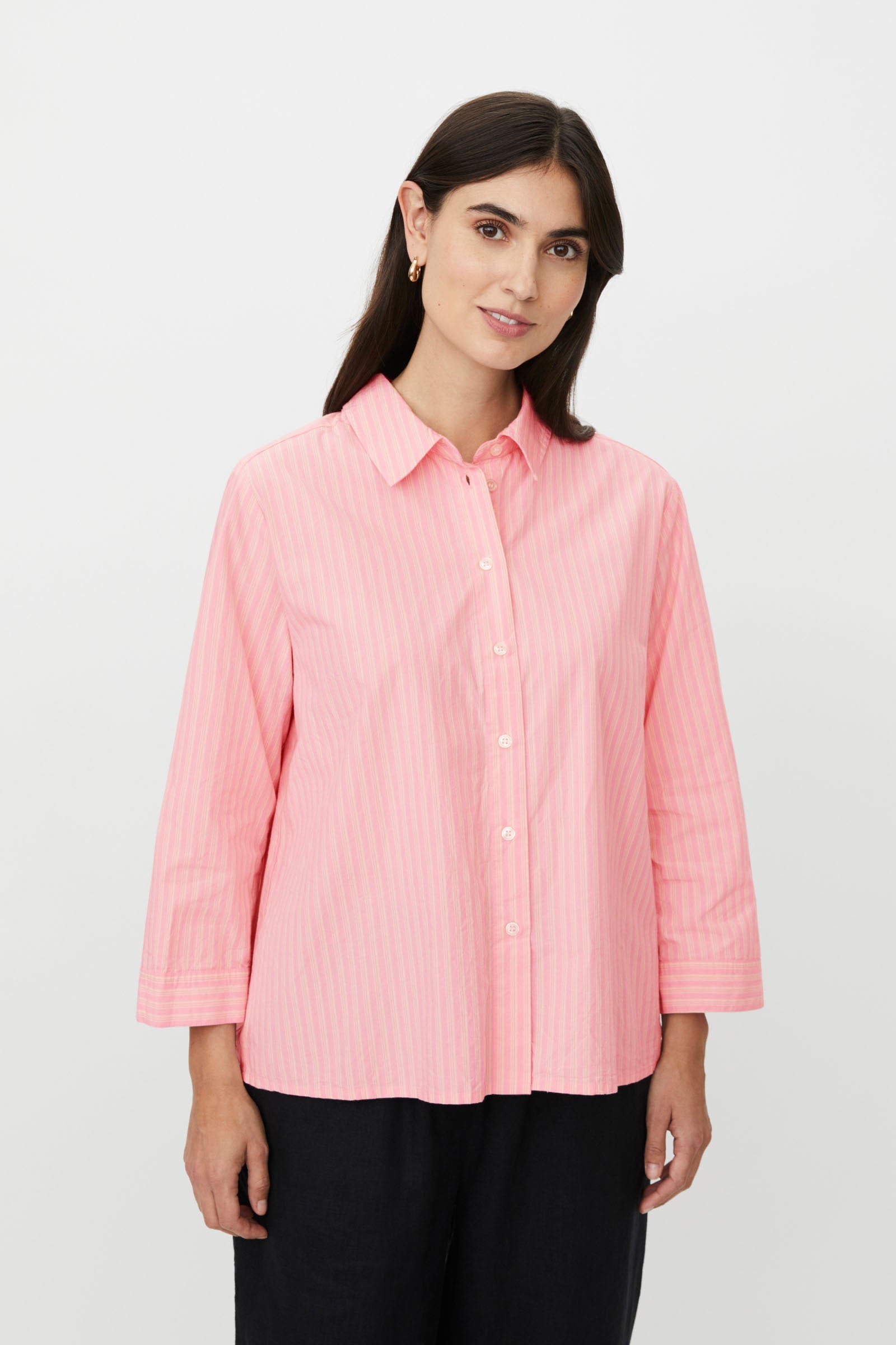 Masai Isalina 3/4 Sleeve Shirt - Rosebloom